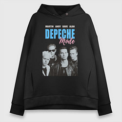 Женское худи оверсайз Depeche Mode Vintage