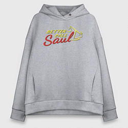 Женское худи оверсайз Better call Saul logo