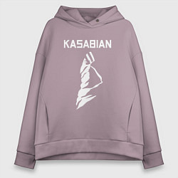 Женское худи оверсайз Kasabian - logo