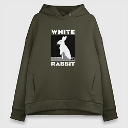 Женское худи оверсайз White rabbit