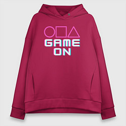 Женское худи оверсайз Squid game on