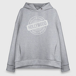Толстовка оверсайз женская Hollywood, цвет: меланж