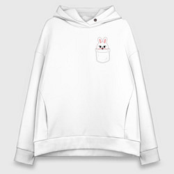 Женское худи оверсайз Leebit in pocket