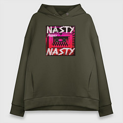 Женское худи оверсайз The Prodigy: Nasty