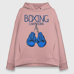 Женское худи оверсайз Boxing champions