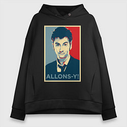 Женское худи оверсайз Allons-y Poster