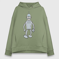 Женское худи оверсайз Iron Bender
