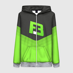 Женская толстовка на молнии FlipSid3 Uniform