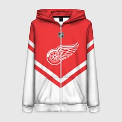 Женская толстовка на молнии NHL: Detroit Red Wings