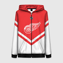 Женская толстовка на молнии NHL: Detroit Red Wings