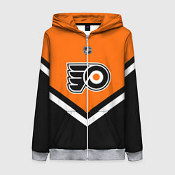 Женская толстовка на молнии NHL: Philadelphia Flyers