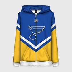 Женская толстовка на молнии NHL: St. Louis Blues