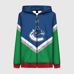 Женская толстовка на молнии NHL: Vancouver Canucks