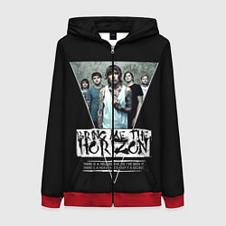 Женская толстовка на молнии Bring Me The Horizon