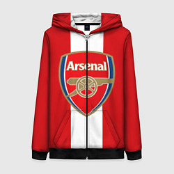 Женская толстовка на молнии Arsenal FC: Red line