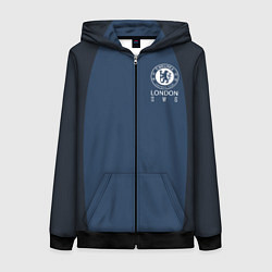 Женская толстовка на молнии Chelsea FC: London SW6