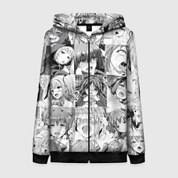 Женская толстовка на молнии Японская анимация компиляция