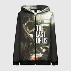 Толстовка на молнии женская The Last of Us: Guitar Music, цвет: 3D-черный