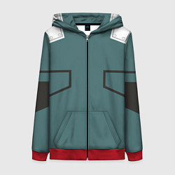 Женская толстовка на молнии MHA IZUKU MIDORIYA