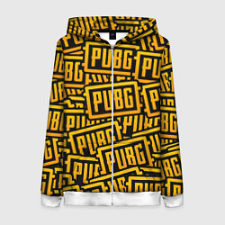 Женская толстовка на молнии PUBG Pattern