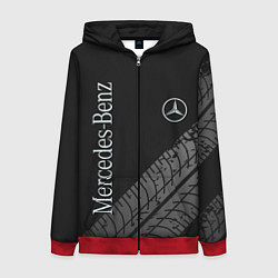 Женская толстовка на молнии Mercedes AMG: Street Style