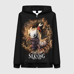 Женская толстовка на молнии Hollow Knight: Silksong