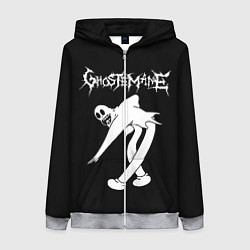 Толстовка на молнии женская GHOSTEMANE, цвет: 3D-меланж