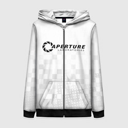 Толстовка на молнии женская PORTAL, цвет: 3D-черный