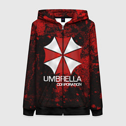 Женская толстовка на молнии UMBRELLA CORP