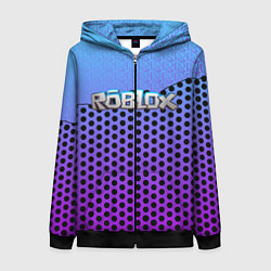 Женская толстовка на молнии Roblox Gradient Pattern