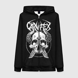 Женская толстовка на молнии Carnifex