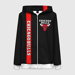 Женская толстовка на молнии CHICAGO BULLS