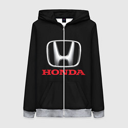 Женская толстовка на молнии HONDA