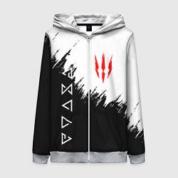 Женская толстовка на молнии The Witcher