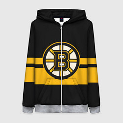 Женская толстовка на молнии BOSTON BRUINS NHL