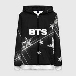 Женская толстовка на молнии BTS бойбенд Stars