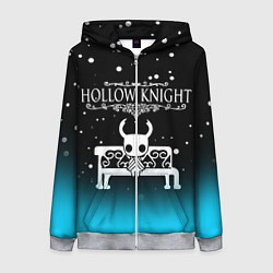 Толстовка на молнии женская HOLLOW KNIGHT, цвет: 3D-меланж