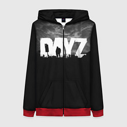 Толстовка на молнии женская DAYZ ДЕЙЗИ, цвет: 3D-красный
