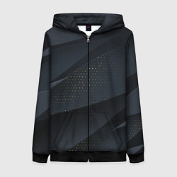 Женская толстовка на молнии Волны