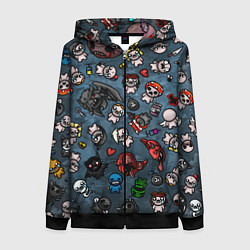 Женская толстовка на молнии Узор Исаака