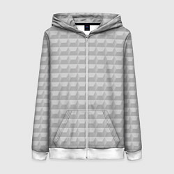 Женская толстовка на молнии Советский забор