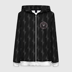 Женская толстовка на молнии INTER MIAMI HOME KIT