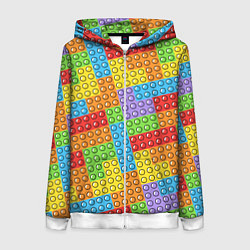 Женская толстовка на молнии POP IT SIMPLE DIMPLE