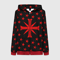 Толстовка на молнии женская FAR CRY 5 SINNER СЕКТА, цвет: 3D-красный