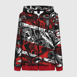 Женская толстовка на молнии Оружейный барон