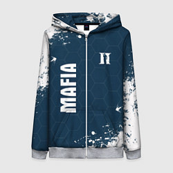 Женская толстовка на молнии Mafia - соты