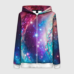 Женская толстовка на молнии Удивительная вселенная
