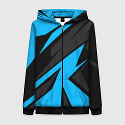 Женская толстовка на молнии Geometry racing