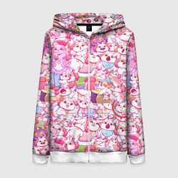 Женская толстовка на молнии Стикеры вконтакте собака