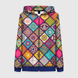 Женская толстовка на молнии Этника стайл